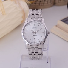 Citizen Sapphire Gent`s  Silver Watch Buy Citizen  Online for specialGifts