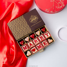 Java `Marry Me` 15 Pieces Chocolate Box Buy Java Online for specialGifts