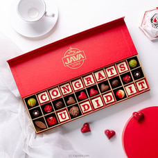 Java Congrats U Did It 30 Pieces Chocolate Box at Kapruka Online