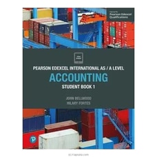 Edexcel International AS/A2 Level Accounting Student Book 1 - 9781292274614 (BS) Buy Books Online for specialGifts