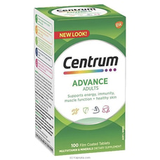 Centrum Advance 100 Tablets Vitamins & Minerals To Support Overall Health at Kapruka Online