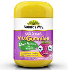 Nature`s Way Kids Smart Vita Gummies Multi-Vitamin + Vegies 60`s Buy Nature`s Way Online for specialGifts