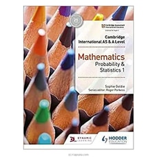 CambridgeI International AS - AL Mathematics - Probability - Statistics 1 - 9781510421752 (BS) Buy Cambridge University Press Online for specialGifts
