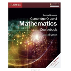 Cambridge O Level - Mathematics Course Book - 2nd Edition - 9781316506448 (BS) Buy Cambridge University Press Online for specialGifts