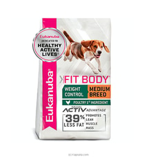 Eukanuba Dog Food Fit Body Medium Breed 3 KG - ESML3 Buy Eukanuba Online for specialGifts