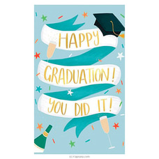 Graduation Ribbon Greeting Card at Kapruka Online