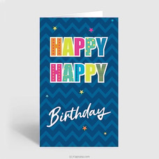 Happy Birthday Greeting Card at Kapruka Online