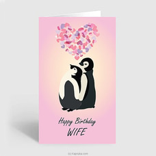 Happy Birthday Wife Greeting Card at Kapruka Online