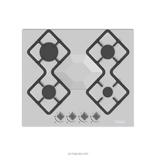 Abans 60cm Signature 4 Gas Burner Hob Stainless Steel With Safety - Silver-ABSGHBKA009F Buy Abans Online for specialGifts