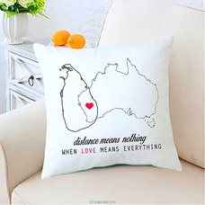 Distance Means Nothing - Hugs From Ausi - Huggable Pillow Buy Best Sellers Online for specialGifts
