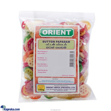 ORIENT Button Papadam 100g Buy Online Grocery Online for specialGifts