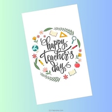 Happy Teacher`s Day Greeting Card Buy Greeting Cards Online for specialGifts