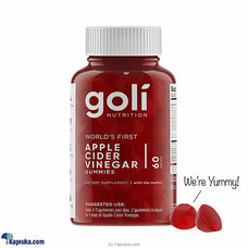 Goli Apple Cider Vinegar Gummy 60pcs at Kapruka Online