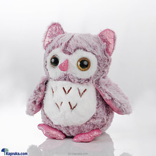Twilight Pink Owl Plush Toy - 8 inches plush toy For Boys And Girls at Kapruka Online