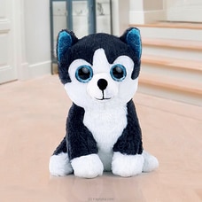 Frost The Husky - 9 inches Black Cute Dog Buy Huggables Online for specialGifts