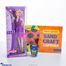Dazzling Doll and Playful Creations Gift Pack - Gift For Children at Kapruka Online