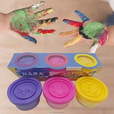 Clay Play Dough 3 Colours 120g  - MDG Buy M D Gunasena Online for specialGifts