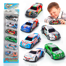 Racer Super Speed - Pull Back Alloy Car Series - 6 cool Cars pack - Cute little toys for boys and girls at Kapruka Online