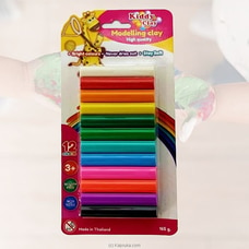 Clay 12 Colour Round Sticks 165g In Blister  - MDG Buy childrens Online for specialGifts