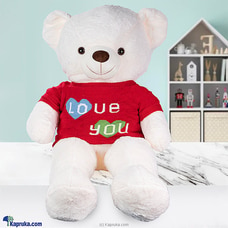Crystal - 3.9 ft Cute Giant Teddy Bear Buy Soft and Push Toys Online for specialGifts