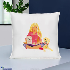 Paws And Pretty Barbie Pillow  - Gift For Girl Buy Soft and Push Toys Online for specialGifts