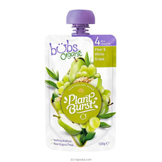 Bubs Organic Pear And White Grape - For 4 Months + - 120G Pouch Buy baby Online for specialGifts