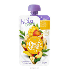 Bubs Organic Mango, Pear And Banana - For 4 Months + - 120G Pouch Buy baby Online for specialGifts