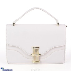 Women`s Small Classy Crossbody Purse Top Handle Handbag - White Buy Fashion | Handbags | Shoes | Wallets and More at Kapruka Online for specialGifts