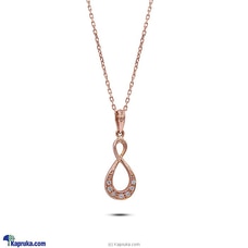 RAJA JEWELLERS 18K PINK GOLD DIAMONDS PENDANT SET 0.05CT WITH CHAIN  (M3-B-0740C)  Online for specialGifts