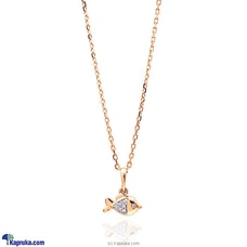 `RAJA JEWELLERS 18K PINK GOLD DIAMONDS PENDANT SET 0.02CT WITH CHAIN  (O-DM0000013)  ` Buy Jewellery Online for specialGifts