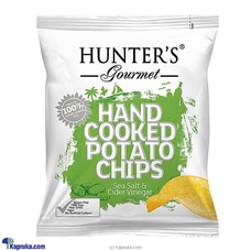 HUNTERS GOURMET HAND COOKED POTATO CHIPS  SEA SALT AND CIDER VINEGAR FLAVOUR 40g Buy Online Grocery Online for specialGifts