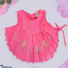 New Born Baby Muslin Dress - Hot Pink Baby Dress - Infant Baby Shirts at Kapruka Online