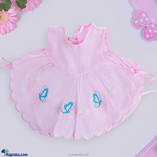 New Born Baby Muslin Dress - Blush Pink Baby Dress  Online for specialGifts