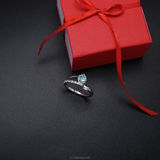 TASH GEM AND JEWELLERY Round Topaz Promise Ring TS-KA33 Buy Tash gem and jewelry Online for specialGifts
