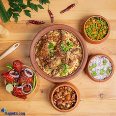 Pot Biriyani Keeri Rice With Masala Chicken  Fried Chicken  Online for specialGifts