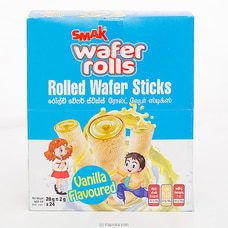 Smak Wafer Rolls Vanilla Flavoured- 24 Pcs Buy Online Grocery Online for specialGifts