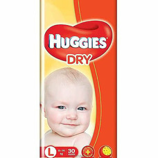 Huggies Diaper -New Dry (L30) Buy baby Online for specialGifts