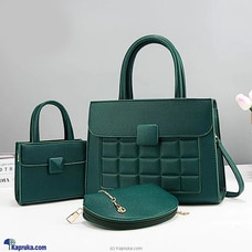Ultimate HandBag Combo 3PCS - Green Buy Fashion | Handbags | Shoes | Wallets and More at Kapruka Online for specialGifts