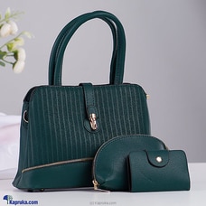 Satchel Trio HandBag 3PCS - Green Buy Fashion | Handbags | Shoes | Wallets and More at Kapruka Online for specialGifts