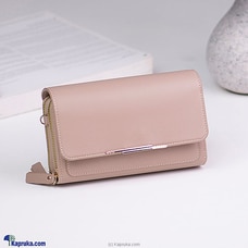 Double Layer Crossbody Bag For Women - Beige Buy Fashion | Handbags | Shoes | Wallets and More at Kapruka Online for specialGifts