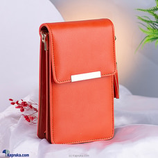 Multifunctional Crossbody Bag - Orange Buy Fashion | Handbags | Shoes | Wallets and More at Kapruka Online for specialGifts
