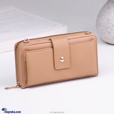 High Capacity Crossbody Bag With Zipper Pocket - Beige  Online for specialGifts