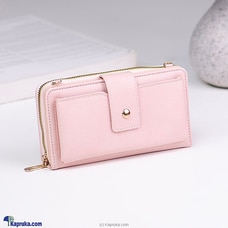 High Capacity Crossbody Bag With Zipper Pocket - Pink Buy Fashion | Handbags | Shoes | Wallets and More at Kapruka Online for specialGifts