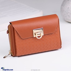 Universal Simple Cross Body Bag - Brown Buy Fashion | Handbags | Shoes | Wallets and More at Kapruka Online for specialGifts