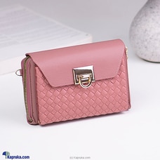 Universal Simple Cross Body Bag - Salmon Pink Buy Fashion | Handbags | Shoes | Wallets and More at Kapruka Online for specialGifts