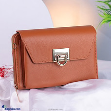Multi Compartment Crossbody Bag - Brown Buy Fashion | Handbags | Shoes | Wallets and More at Kapruka Online for specialGifts
