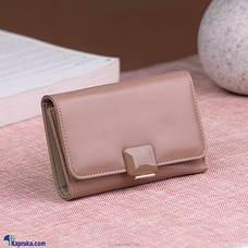 Multi Section Mini Wallet - Beige  Online for specialGifts