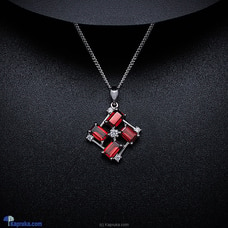 TASH GEM AND JEWELLERY Vivid Garnet Necklace TS-KA49 Buy Jewellery Online for specialGifts