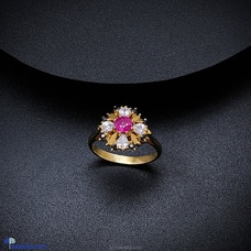 TASH GEM AND JEWELLERY Ruby Cluster Ring TS-KA57 Buy New Additions Online for specialGifts