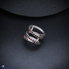 TASH GEM AND JEWELLERY Red Garnet Spiral Ring TS-KA58 Buy New Additions Online for specialGifts
